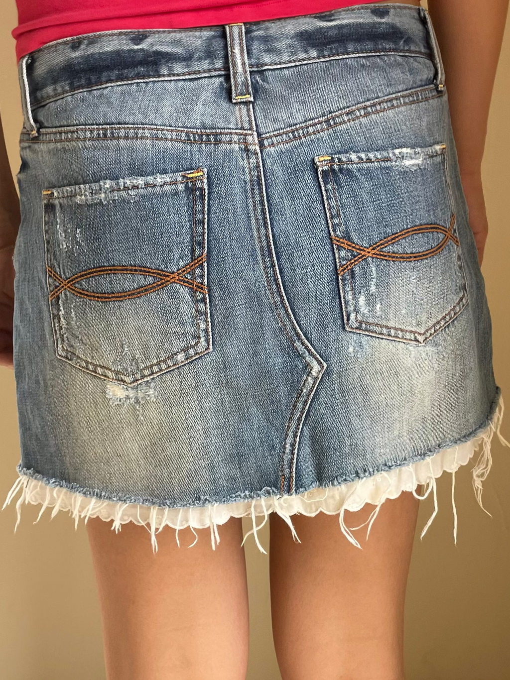 Vintage 2000's Abercrombie & Fitch Denim skirt